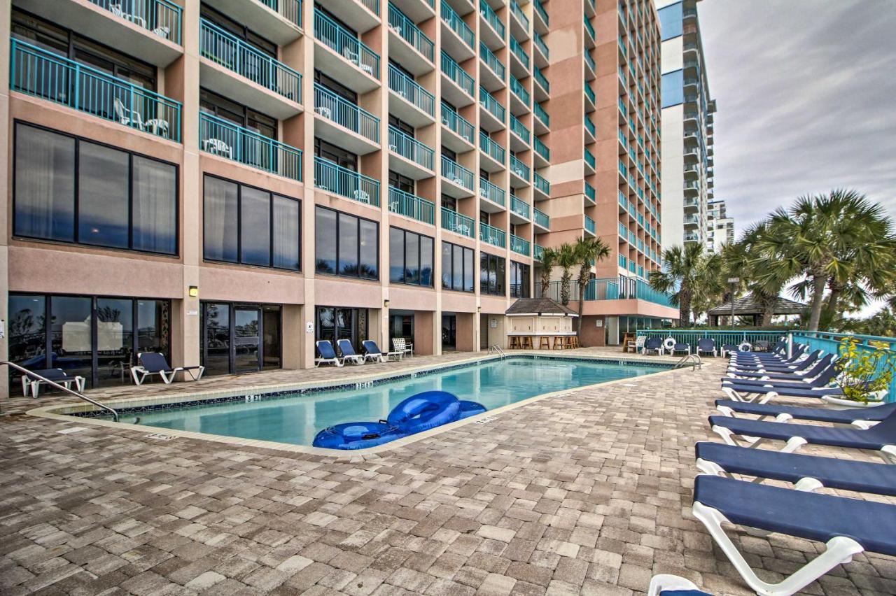 Myrtle Beach Oceanfront Condo With Pool And Lazy River Exterior photo