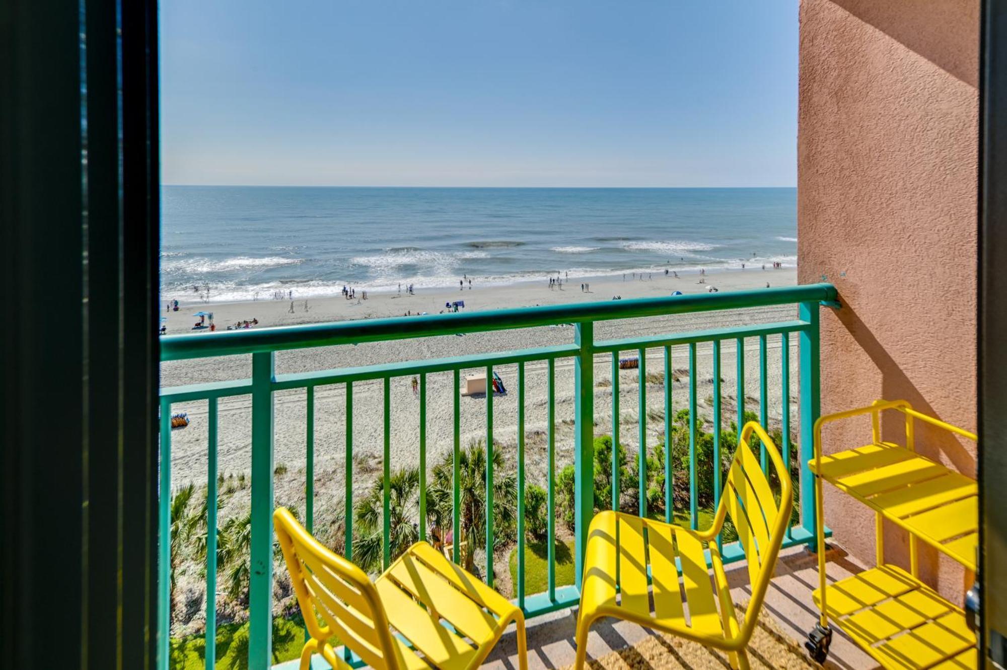 Myrtle Beach Oceanfront Condo With Pool And Lazy River Exterior photo