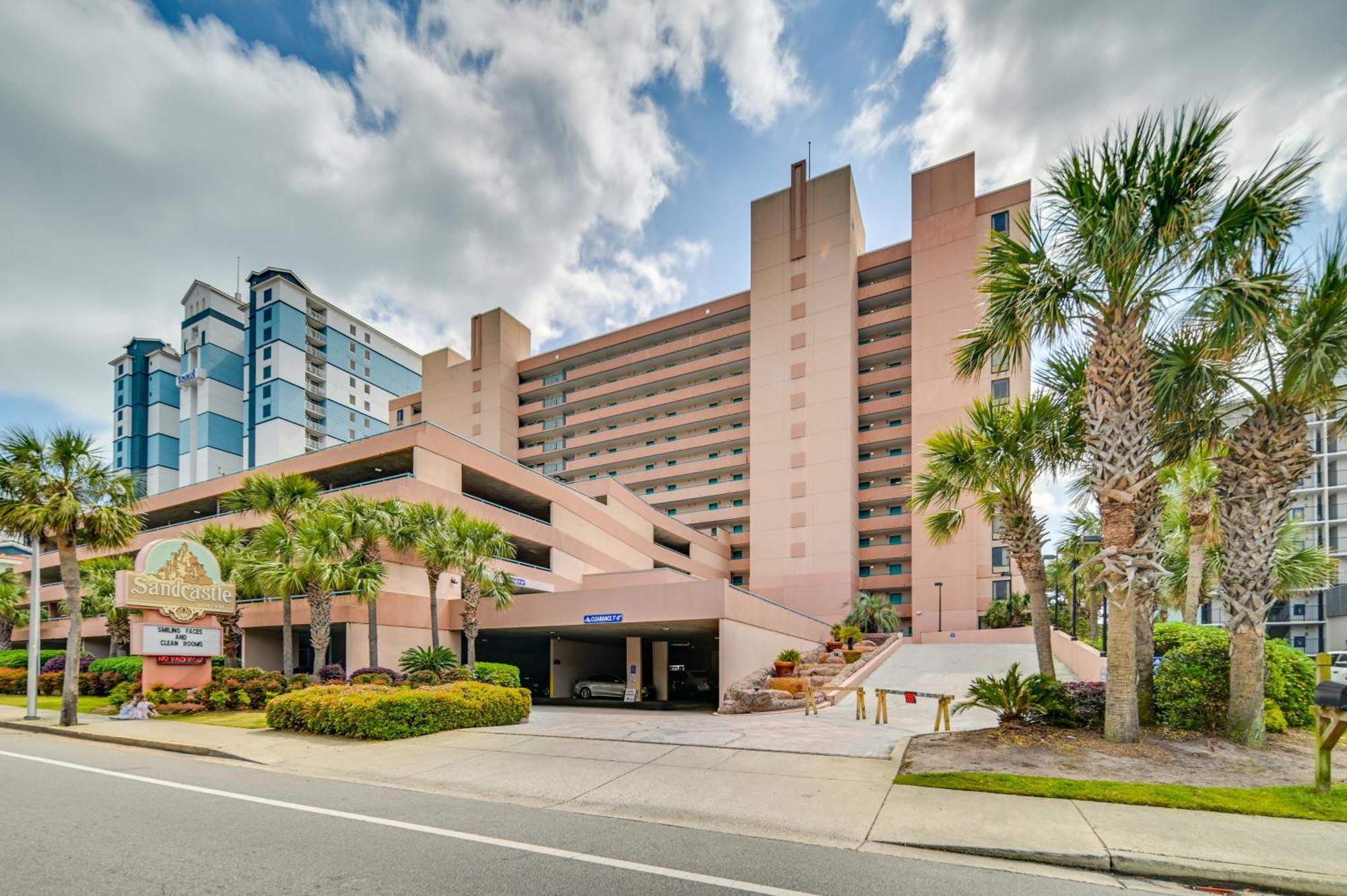 Myrtle Beach Oceanfront Condo With Pool And Lazy River Exterior photo
